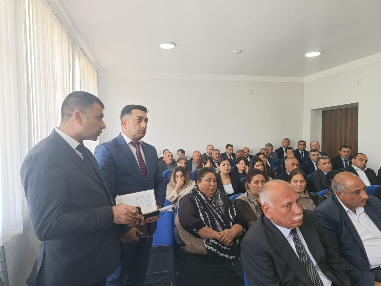 Goranboyda növbəti səyyar qəbul keçirildi - FOTOLAR